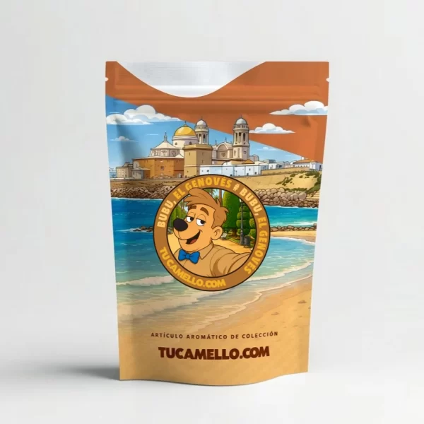 Packaging de resina Bubu con CBN 40.70% vendido por tucamello.com.
