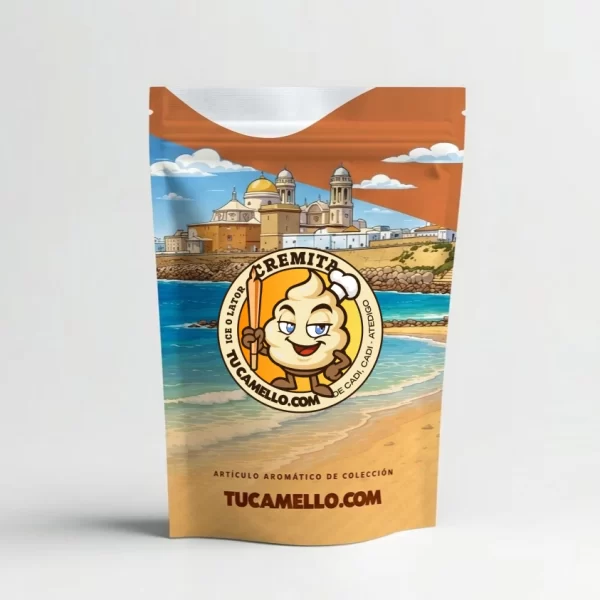 Packaging de resina Cremita con CBD 41.53%, CBDA 0.05% vendido por tucamello.com.